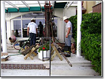 Difficult Access Sinkhole Drilling